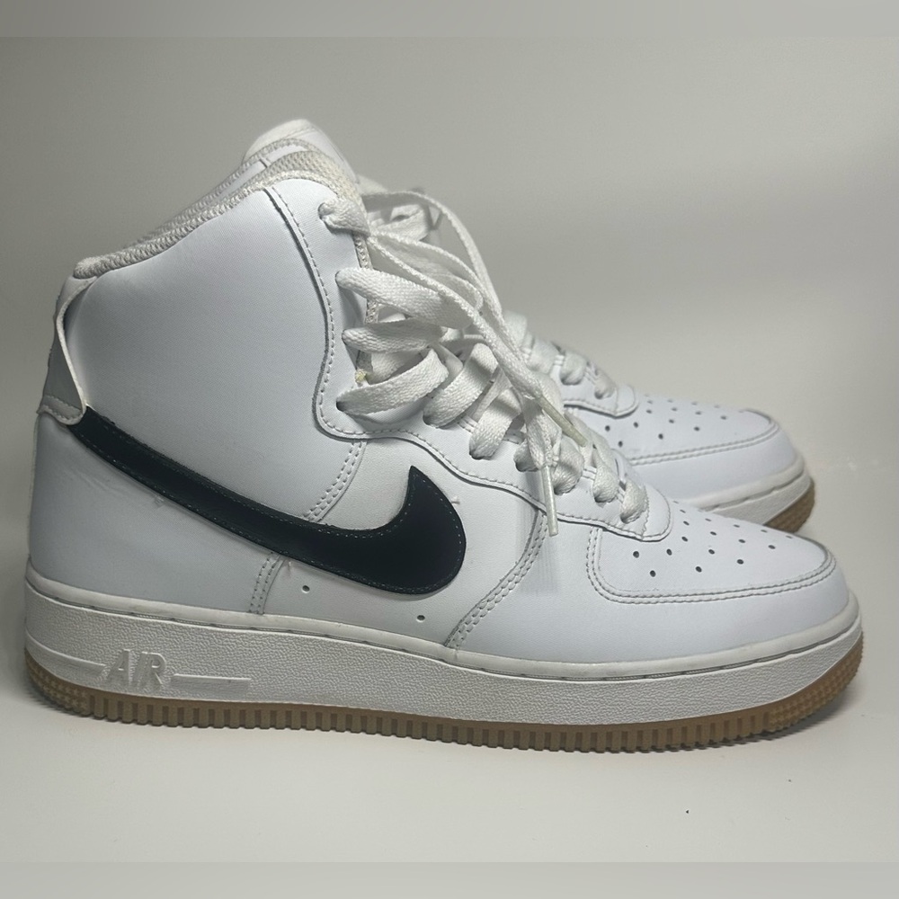 Nike Air Force 1 High '07 AN20 White Black Retro Shoes Size 6.5 Y